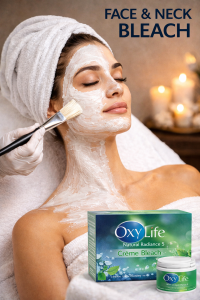 Face and Neck Bleach By OxyLife Bleach