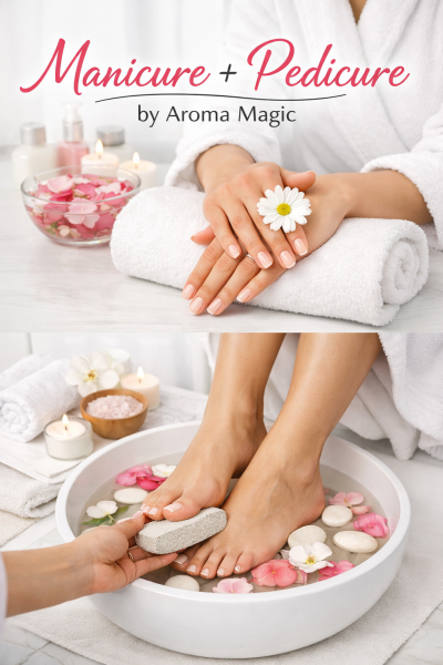 Manicure+Pedicure by Aroma Magic