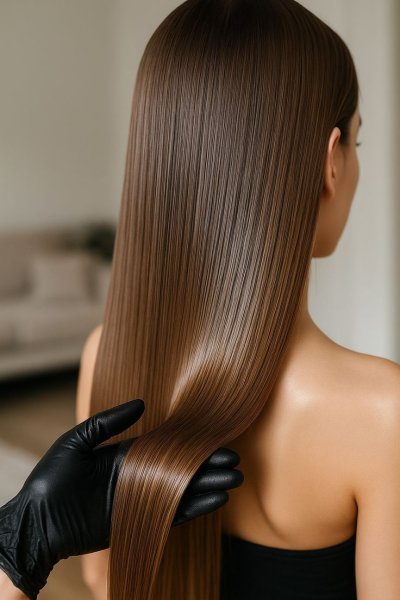 Smoothing Below Shoulder-Shoulder Length